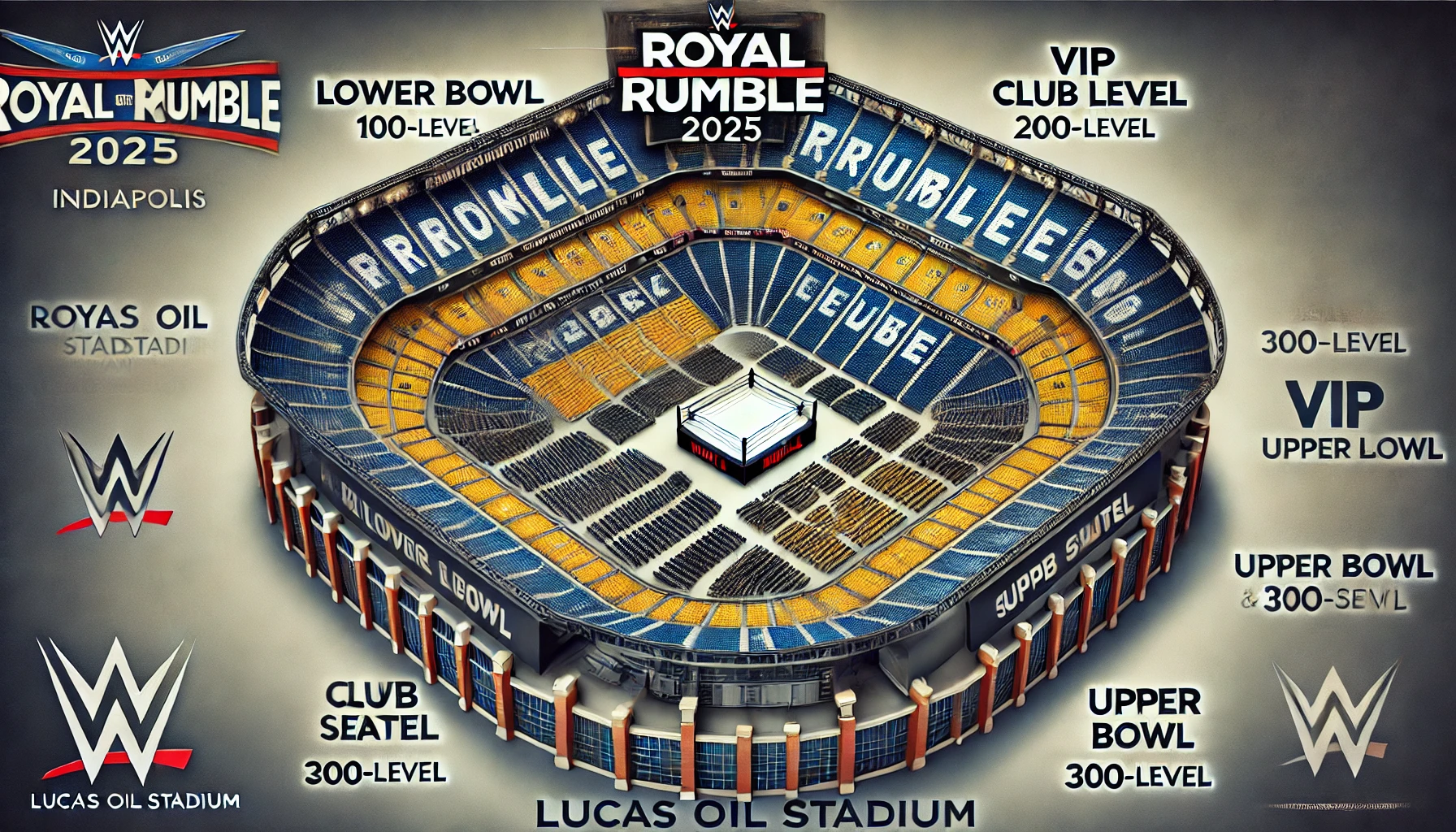 Royal Rumble 2025 Sitting Chart