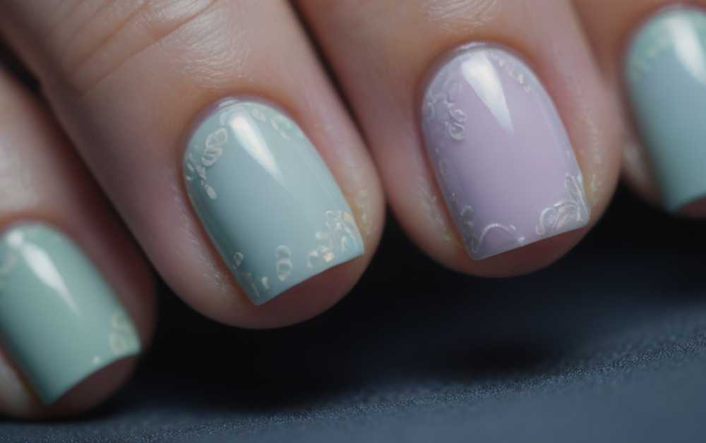 Valentine's Day Nails: Subtle Pastels