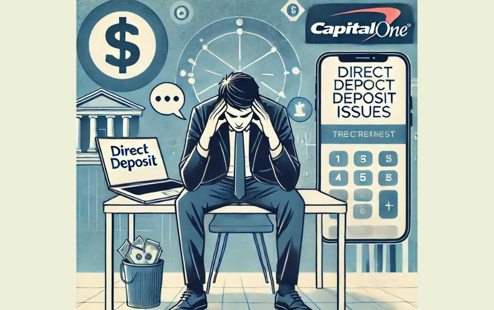 Capital One direct deposit issues