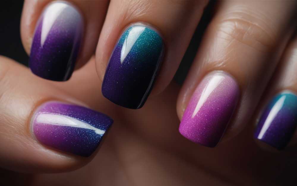 Valentine's Day Nails: Ombre Love