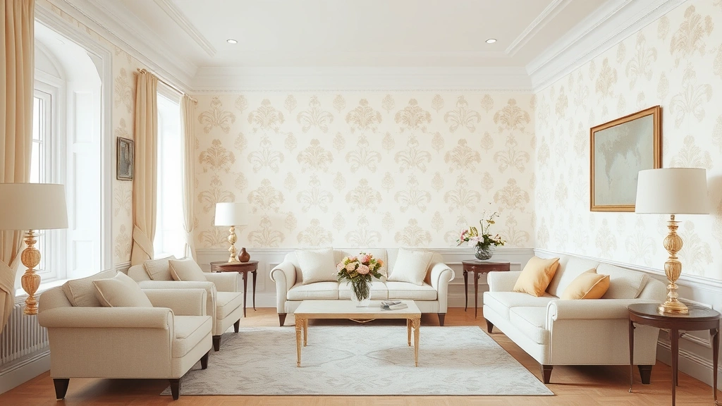 15 Breathtaking Rococo Patterns to Elevate Your Home Décor (Wait Until You See #9!) - 12. Ethereal Ecru