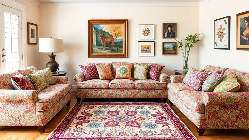 15 Breathtaking Rococo Patterns to Elevate Your Home Décor (Wait Until You See #9!) - 4. Playful Paisley