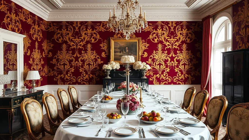 15 Breathtaking Rococo Patterns to Elevate Your Home Décor (Wait Until You See #9!) - 9. Bold Baroque